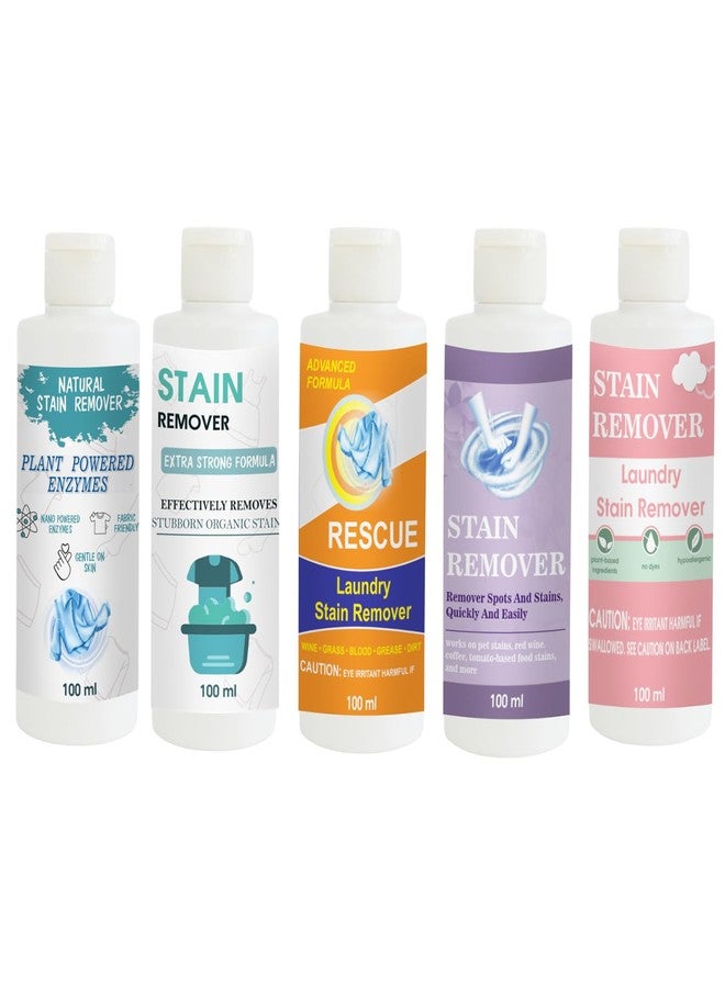 TOOVUS Stain Remover Combo Pack of Shirt, Doll, Orange, Purple and Pink Stain Remover | Multi-Surface Cleaning Solution for Clothes, Fabrics, Upholstery (100 g Each) - Image 1